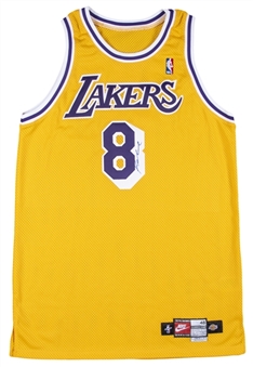 1997-98 Kobe Bryant Signed Los Angeles Lakers Jersey - Sprite Contest Winner (JSA) Odds Of Winning 1:10,654,000!